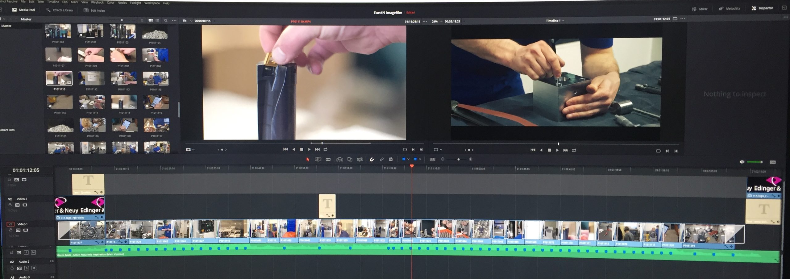 Bild von Davinci Videoschnitt