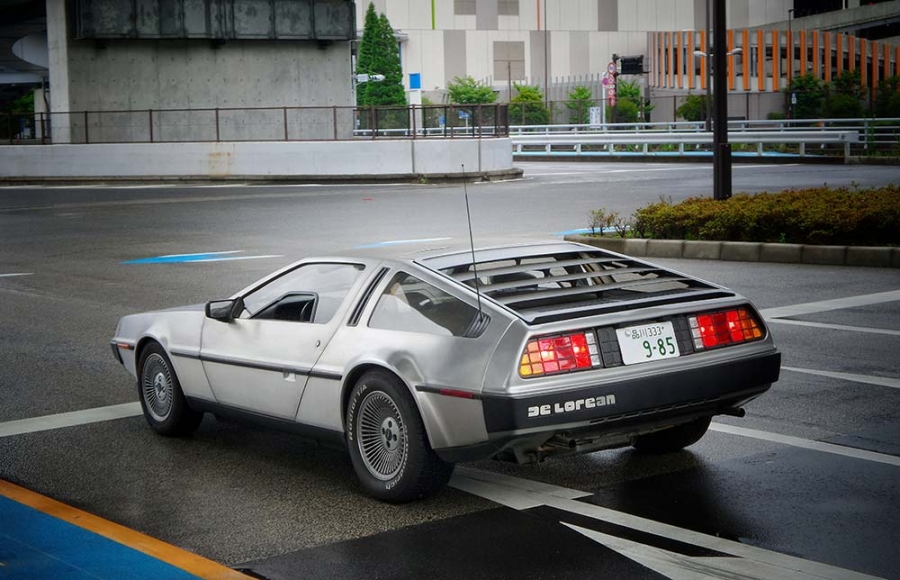 Bild von einem DeLorean