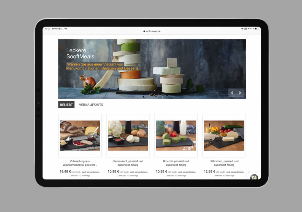 Ipad Sooft-Meals Shop